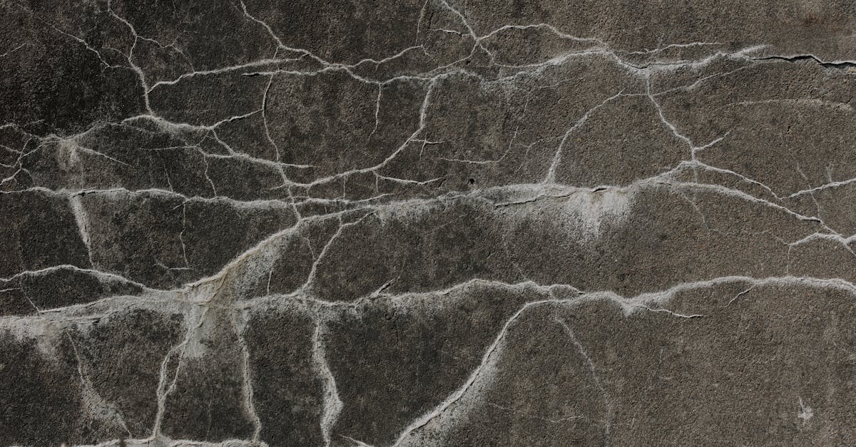 Cracked concrete visual for foundation documentation and drainage questions.